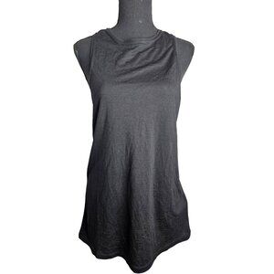 Raey Women Black Lightweight Wool Sleeveless Tank Top Size 10